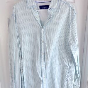 J. Campbell button up dress shirt large